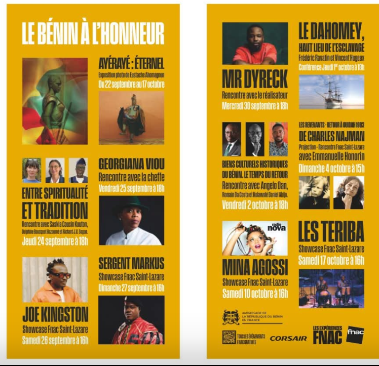 Bénin à la Fnac Saint-Lazare : des retombées concrètes pour la diaspora et la culture