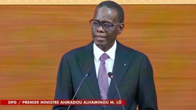 À l&rsquo;Assemblée nationale, Al Aminou Lô promet la continuité avec Sénégal 2050