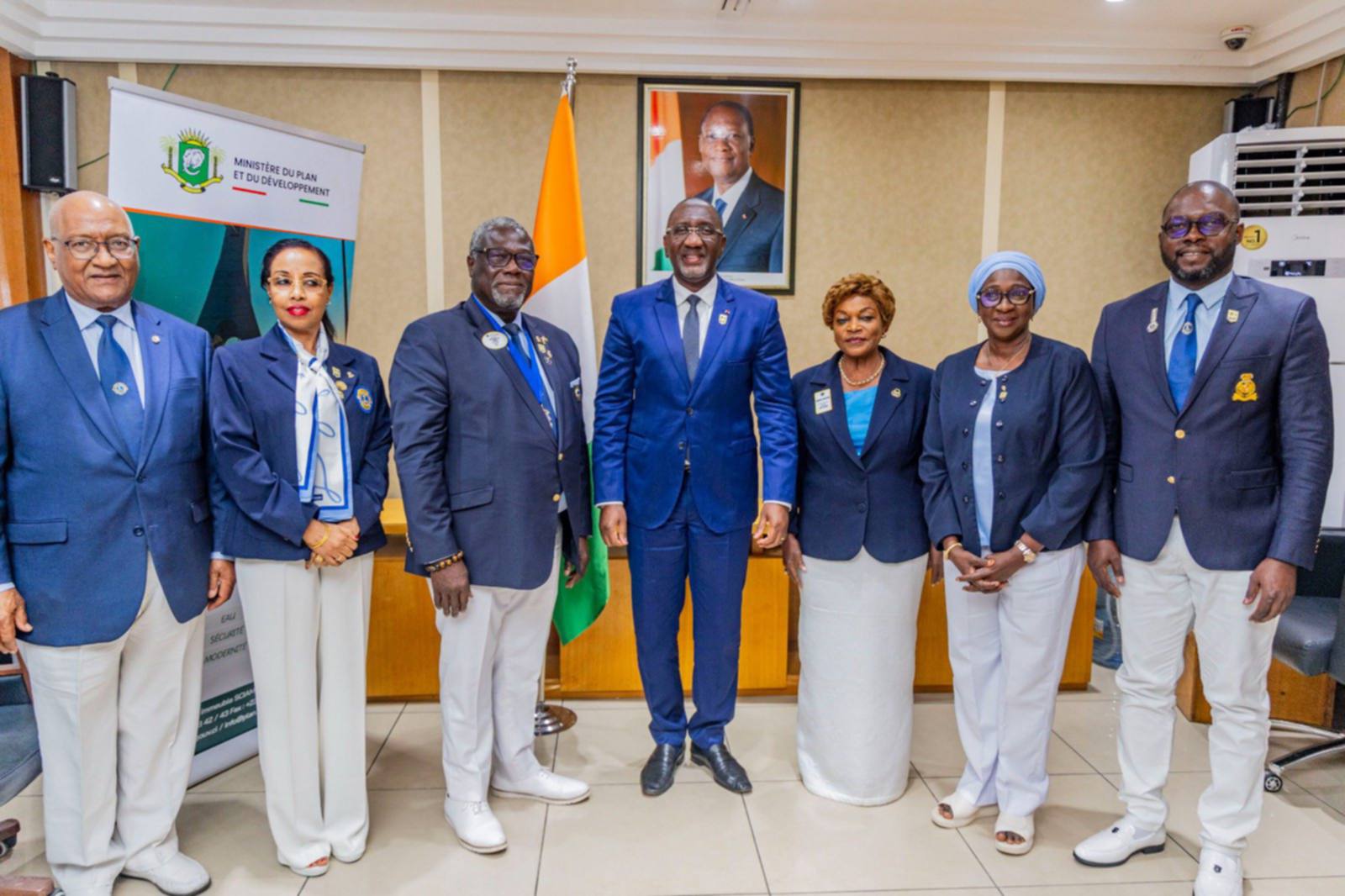 La Côte d&rsquo;Ivoire au cœur de la tournée africaine du gouverneur du Lions Club International