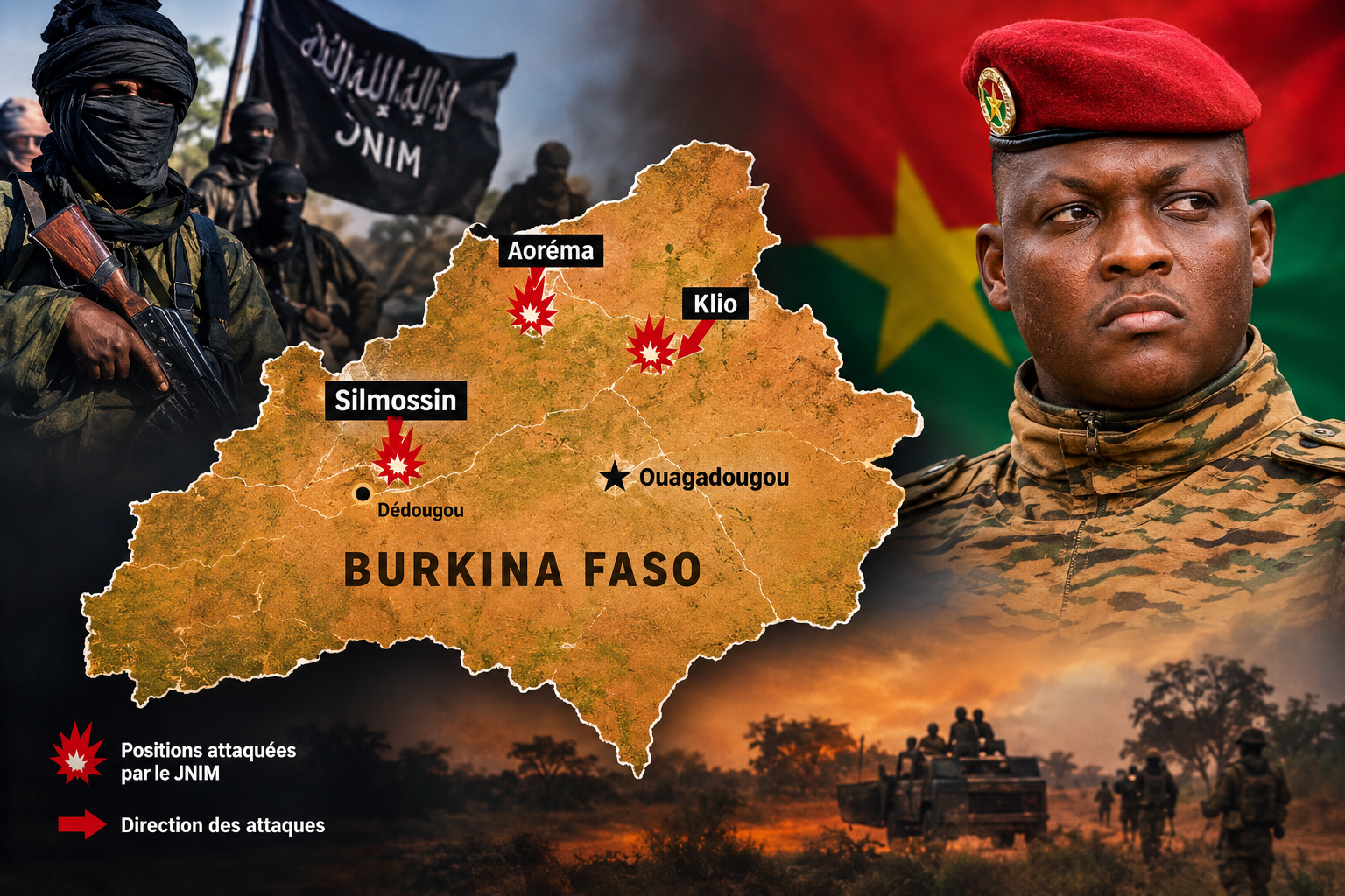 Au Burkina Faso, les attaques revendiquées par le JNIM pèsent d&rsquo;abord sur les civils