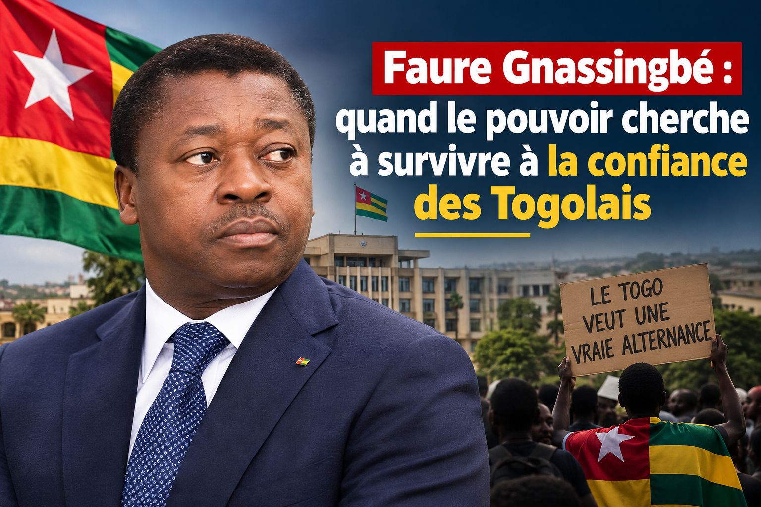 Togo : la préservation du pouvoir face à l&rsquo;érosion de la confiance