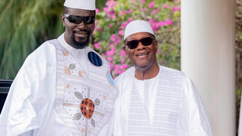 Mamadi Doumbouya de retour à Conakry ce lundi après sa visite d&rsquo;État en Côte d&rsquo;Ivoire