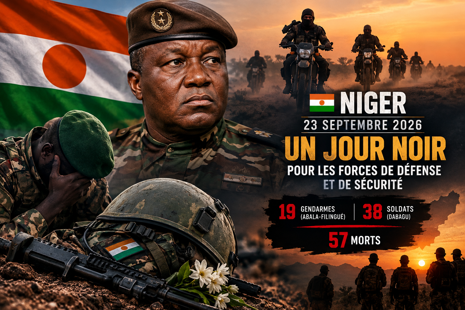 Au Niger, 57 vies perdues en une seule journée : les conséquences d&rsquo;une sécurité sous tension