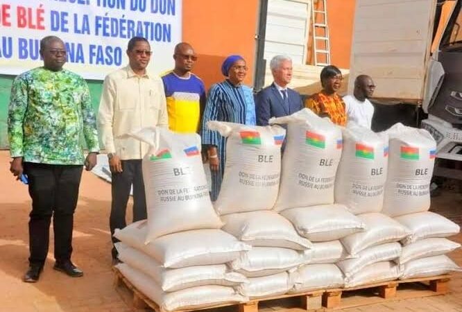 Ce que le don russe de 25 000 tonnes de blé change réellement pour le Burkina Faso