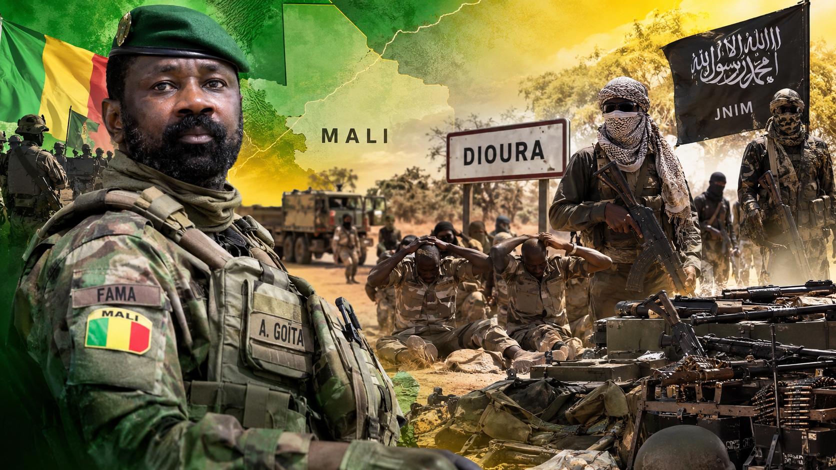 Dioura : 130 soldats maliens tués, 70 capturés — le JNIM inflige un revers historique à l&rsquo;armée
