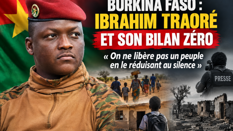Burkina Faso : quand le pouvoir parle de progrès, le silence des déplacés répond