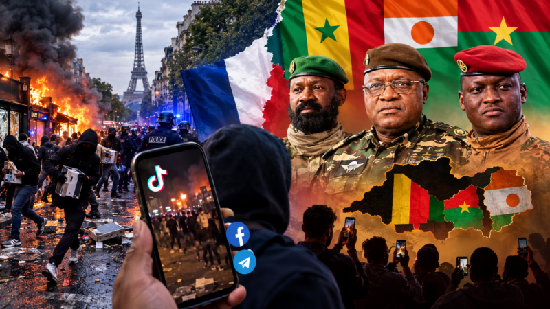 Propagande et justice : comment les juntes du Sahel transforment-elles les émeutes françaises en arme politique ?