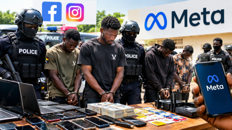 L&rsquo;afrique de l&rsquo;ouest face aux réseaux de cybercriminalité : pourquoi la purge de Meta change-t-elle la donne ?