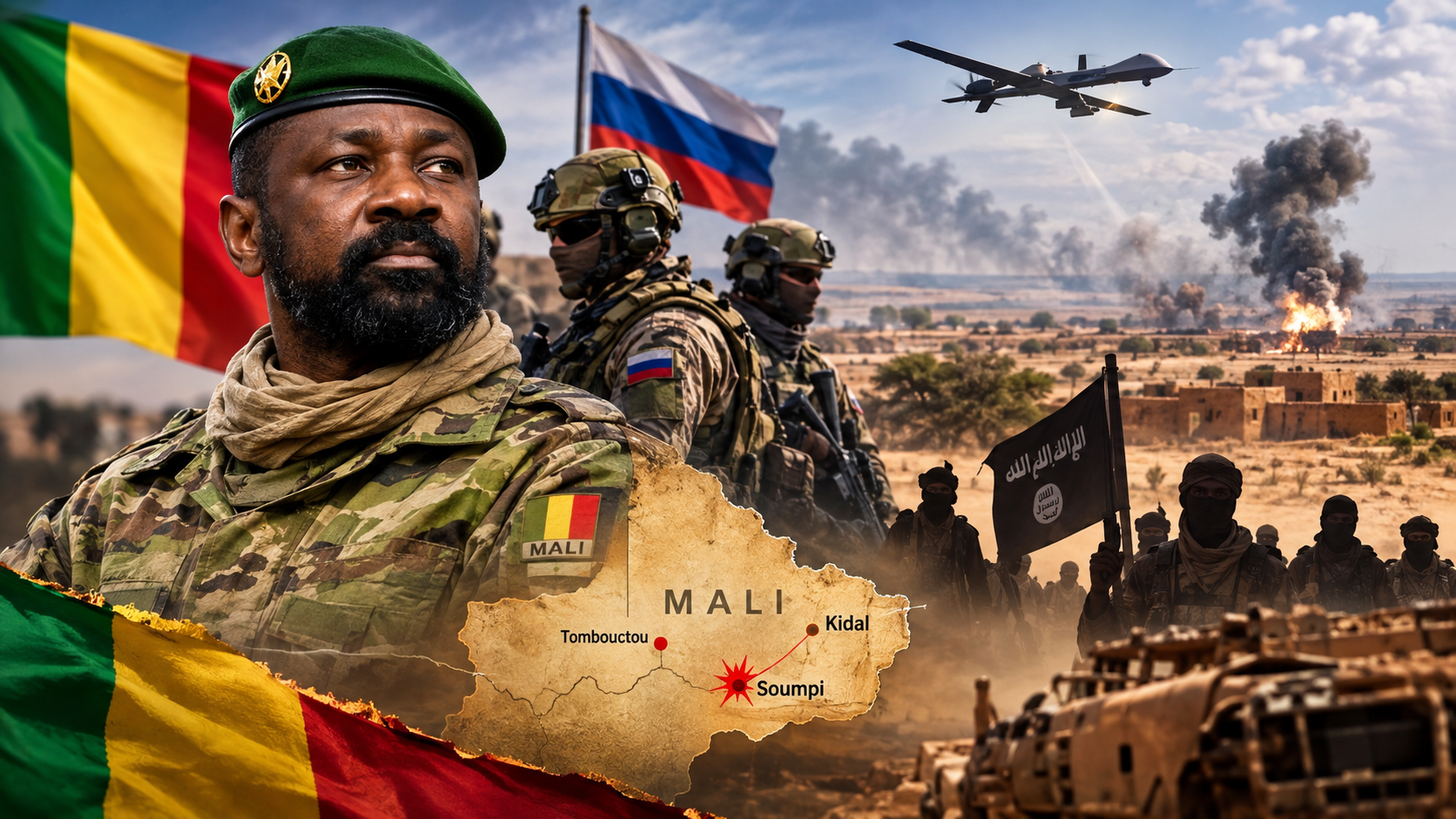 Mali : ce que l&rsquo;attaque de Soumpi change dans le débat sur la coopération avec Moscou
