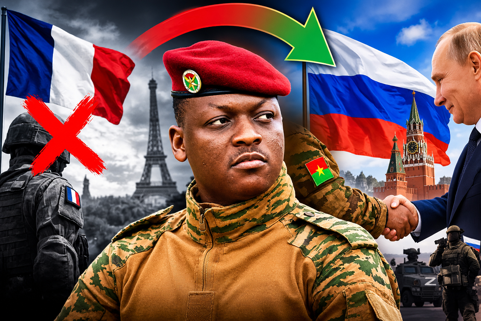 Burkina Faso : après le rejet de Paris, les défis qui attendent Ibrahim Traoré