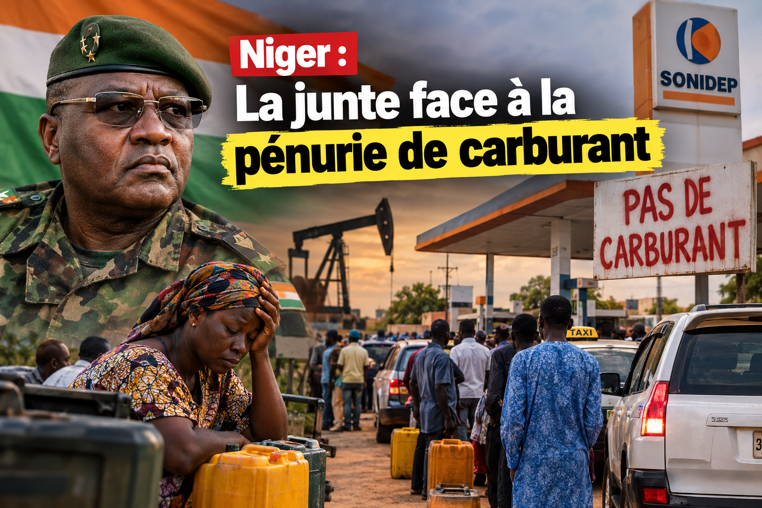 Nis au nigervoir sans gasoil : comment la junte peut-elle maintenir l&rsquo;économie à flot ?