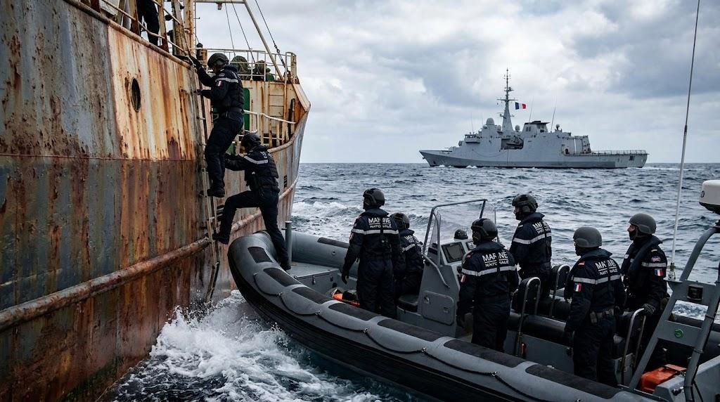 Fraude maritime : le pétrolier df peak sous pavillon béninois intercepté par la marine française — quelles conséquences pour le Bénin ?