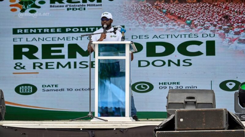 À Daoukro, le REM-PDCI lance ses activités et esquisse les contours de l&rsquo;après-lancement